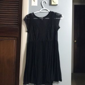 Sheer black Free People dress